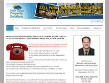 Tablet Screenshot of newdawnpropertysolutions.com
